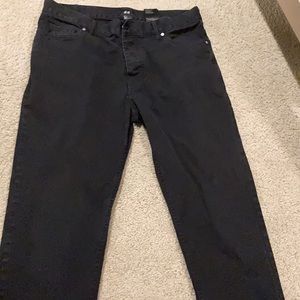 H&M Men’s Black Slim Fit Jeans